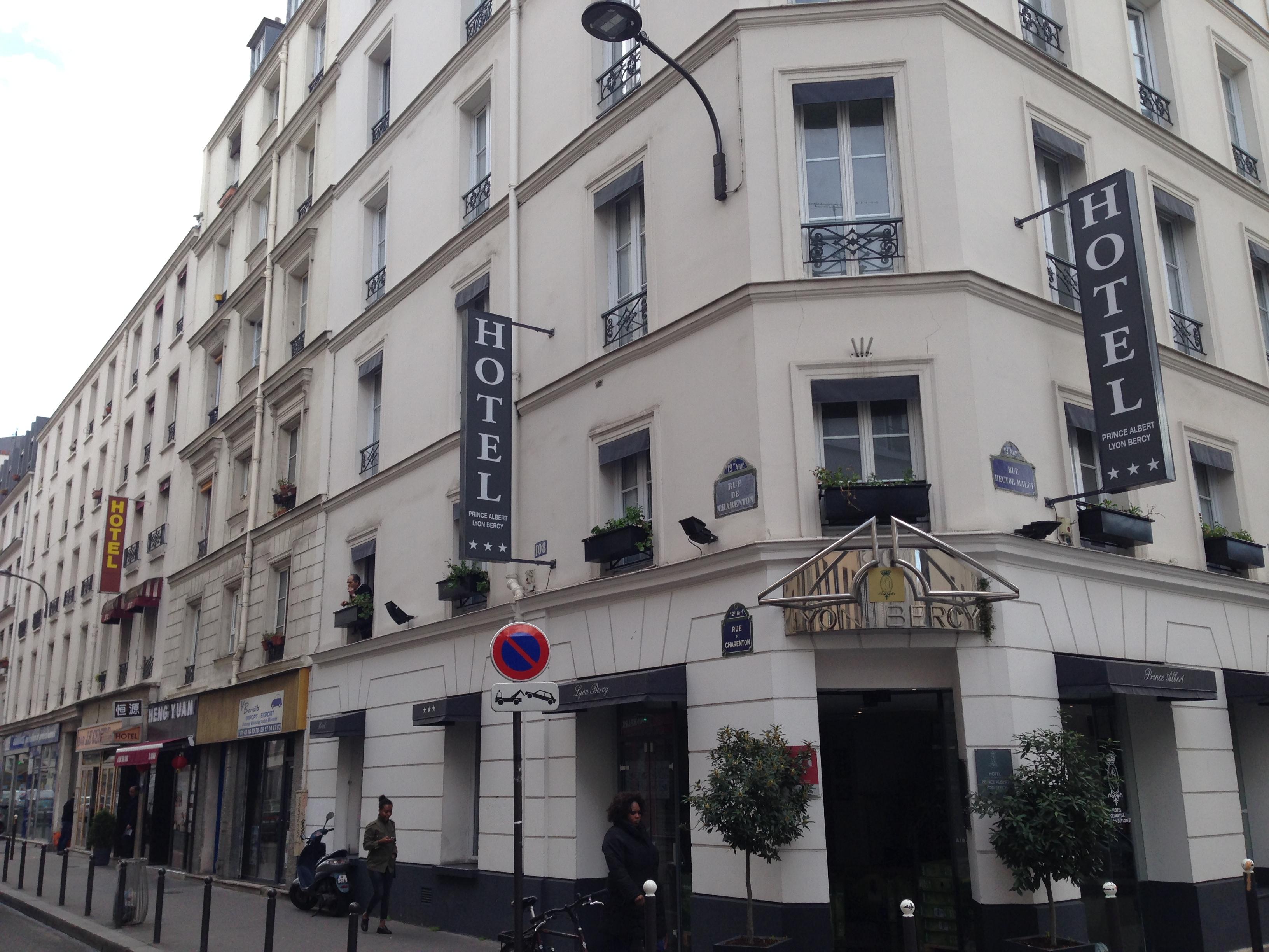 Prince Albert Lyon Bercy Hotel Paris Exterior foto